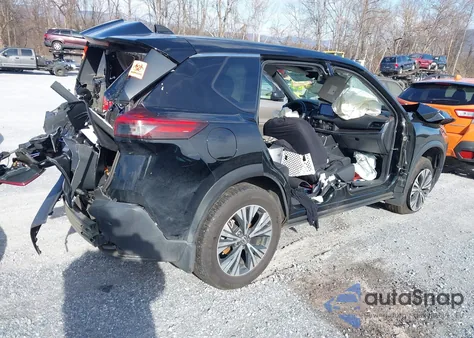 2023 Nissan Rogue Sv Intelligent Awd from USA, damaged, VIN JN8BT3BB0PW497384